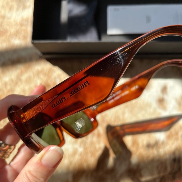 Phoebe Philo Score Sunglasses brown tortoiseshell - Picture 6 of 10